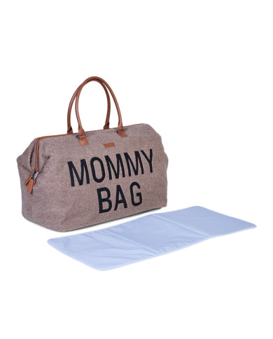 CHILDHOME Mommy Bag - Teddy Soft Brown | Emade tarvikute kott
