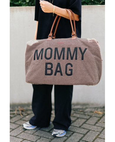 CHILDHOME Mommy Bag - Teddy Soft Brown | Emade tarvikute kott