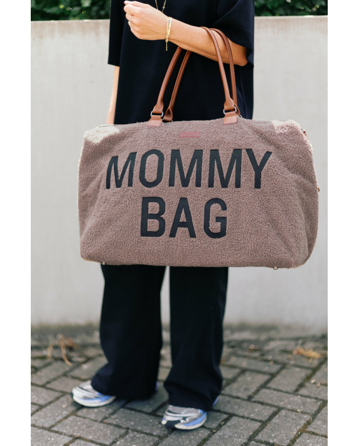 CHILDHOME Mommy Bag - Teddy Soft Brown | Emade tarvikute kott