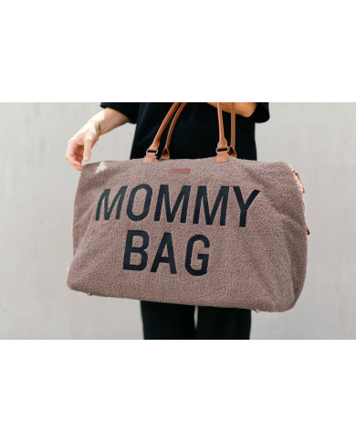 CHILDHOME Mommy Bag - Teddy Soft Brown | Emade tarvikute kott