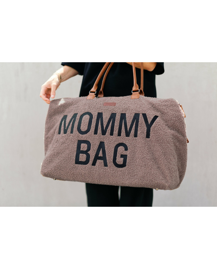 CHILDHOME Mommy Bag - Teddy Soft Brown | Emade tarvikute kott