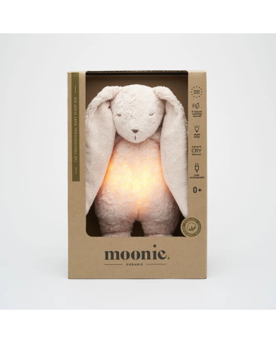 MOONIE 2.0 Organic unemuinas jänku Rose – keskkonnasõbralik uneabiline
