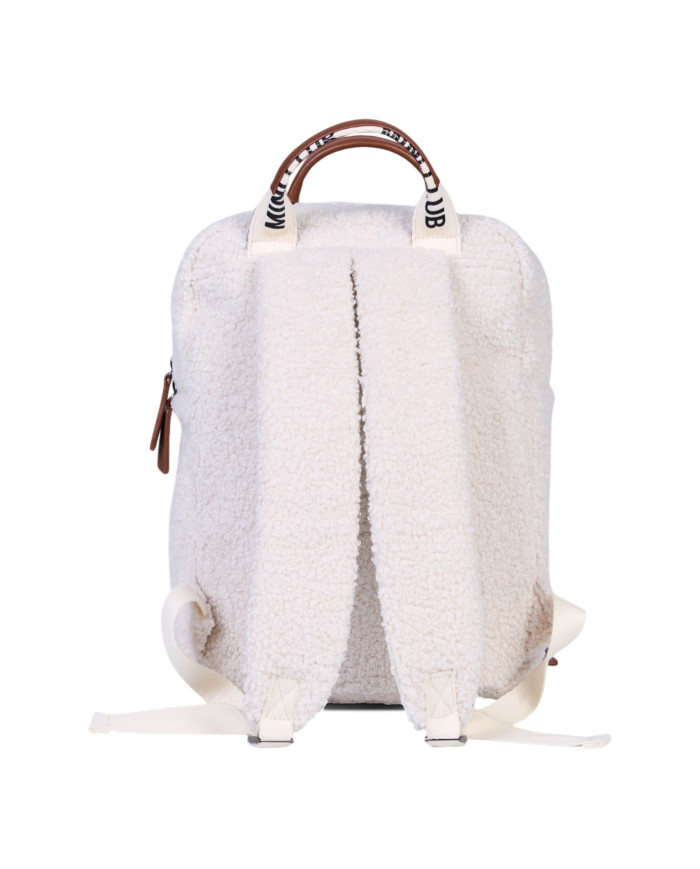 CHILDHOME laste seljakott Mini Club Signature (Teddy Off White) | Kinderland