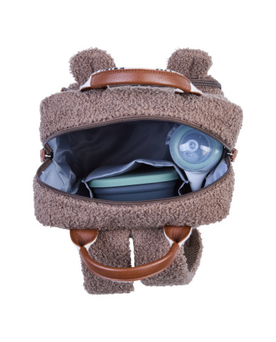 CHILDHOME laste seljakott Mini Club Signature (Teddy Soft Brown) | Kinderland