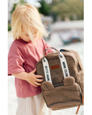 CHILDHOME laste seljakott Mini Club Signature (Teddy Soft Brown) | Kinderland