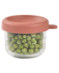 BEABA Klaasist toidukarp kaanega 150 ml – Terracotta | Kinderland