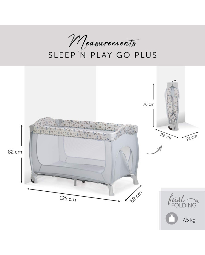 Hauck Sleep N Play Go Plus mänguaed Pooh Exploring | Kinderland