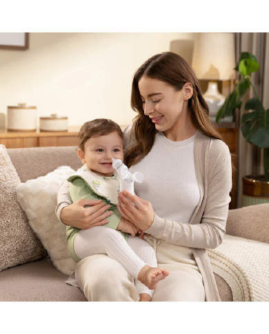MOMCOZY 2IN1 ELEKTRILINE NINAASPIRAATOR KOOS PIHUSTIGA BREEZYCLEAR