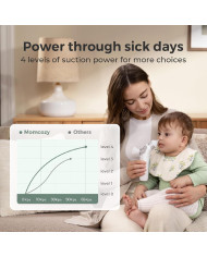 MOMCOZY 2IN1 ELEKTRILINE NINAASPIRAATOR KOOS PIHUSTIGA BREEZYCLEAR