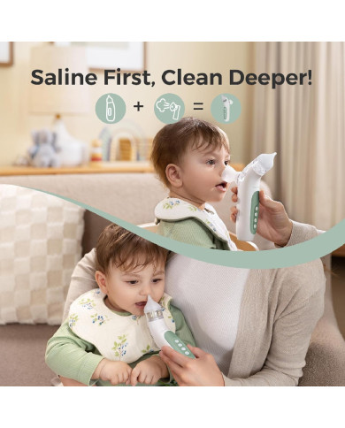 MOMCOZY 2IN1 ELEKTRILINE NINAASPIRAATOR KOOS PIHUSTIGA BREEZYCLEAR