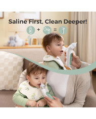 MOMCOZY 2IN1 ELEKTRILINE NINAASPIRAATOR KOOS PIHUSTIGA BREEZYCLEAR