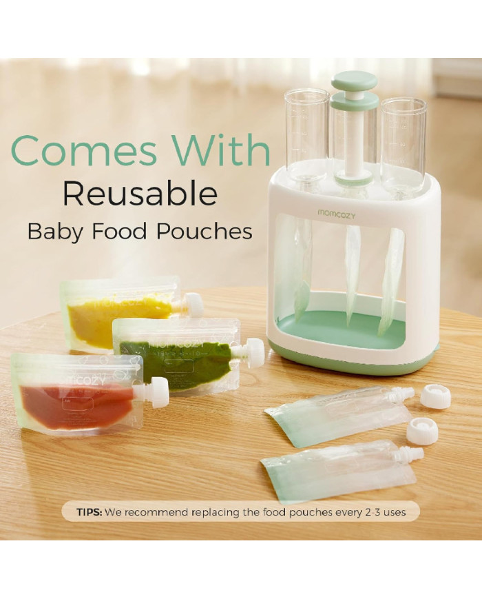 MOMCOZY beebitoidukottide püreetäitmise seade