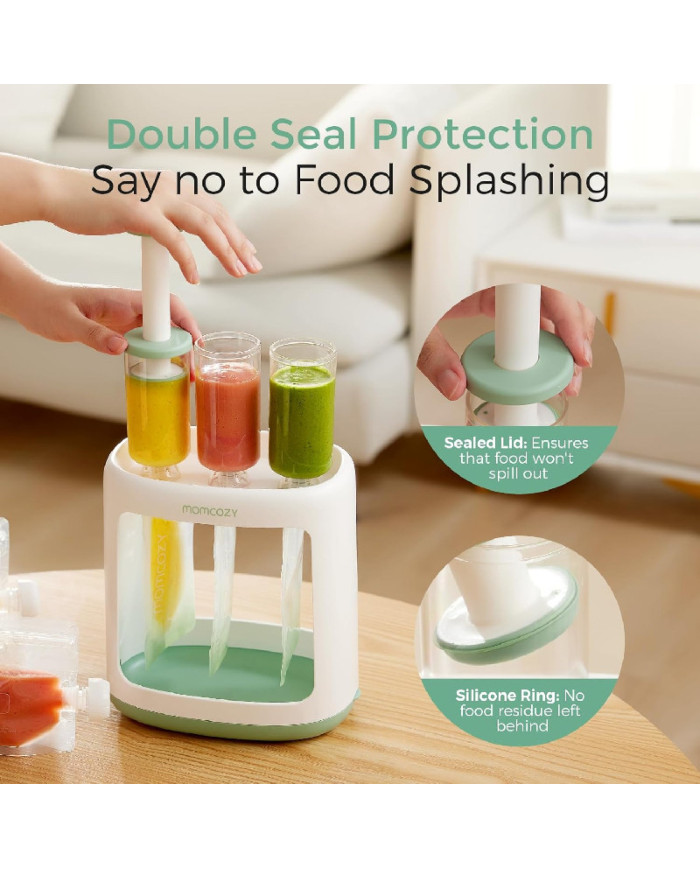 MOMCOZY beebitoidukottide püreetäitmise seade