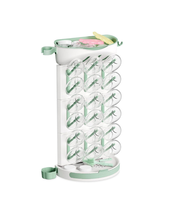 MOMCOZY modulaarne 18 lutipudeli kuivatusrest