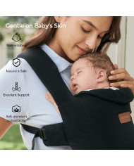MOMCOZY ergonoomiline beebikandekott WEESNUG, BLACK