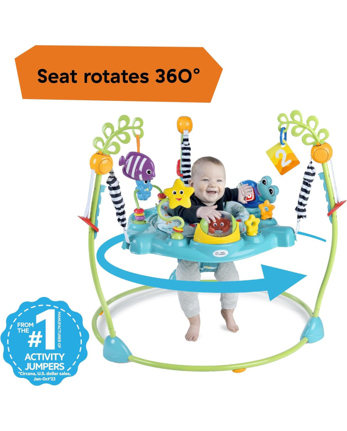 Baby Einstein Ocean Explorers Curiosity Cove 2-in-1 hüppekeskus | Kinderland