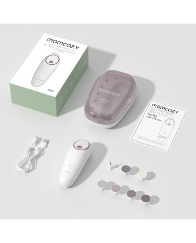 MOMCOZY elektriline imikute ja laste küüneviil, roosa