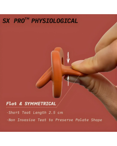 SUAVINEXi füsioloogiline silikoonlutt SX PRO 6–18 kuud Essence Green
