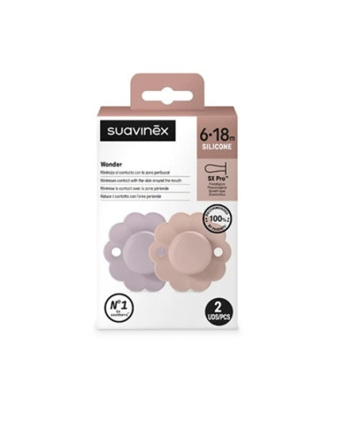 SUAVINEX SX PRO Wonderi lutt 6–18 kuud, 2 tk