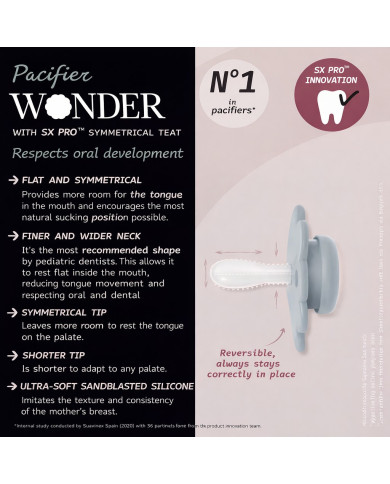 SUAVINEX SX PRO Wonderi lutt 6–18 kuud, 2 tk