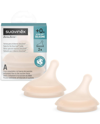 SUAVINEX reguleeritava vooluga lutid ZERO ZERO anti-colic lutipudelitele