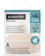 SUAVINEX reguleeritava vooluga lutid ZERO ZERO anti-colic lutipudelitele
