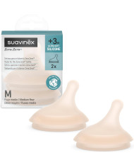SUAVINEX keskmise vooluga lutid Zero Zero Anti-Colic pudelitele