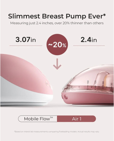 MOMCOZY Air 1 Ultra-Slim: Kahepoolne juhtmevaba rinnapump