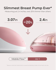MOMCOZY Air 1 Ultra-Slim: Kahepoolne juhtmevaba rinnapump