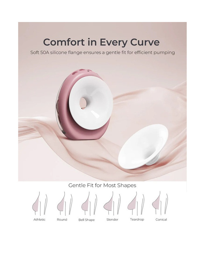 MOMCOZY Air 1 Ultra-Slim: Kahepoolne juhtmevaba rinnapump