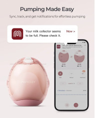 MOMCOZY Air 1 Ultra-Slim: Kahepoolne juhtmevaba rinnapump