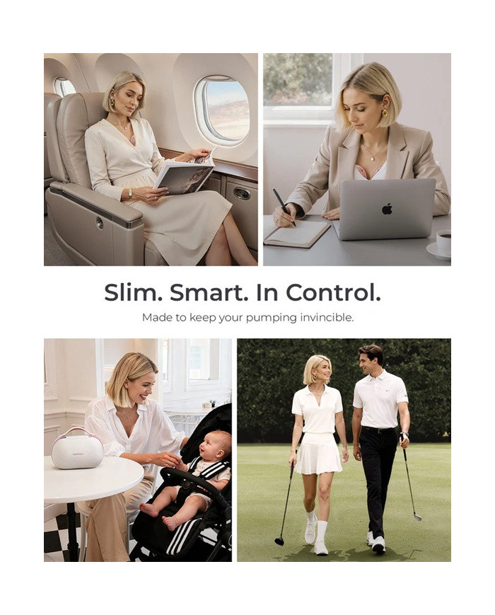 MOMCOZY Air 1 Ultra-Slim: Kahepoolne juhtmevaba rinnapump