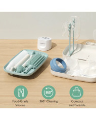 MOMCOZY 7 in 1 Imikupudelite puhastuskomplekt - Green