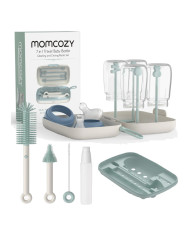 MOMCOZY 7 in 1 Imikupudelite puhastuskomplekt - Green