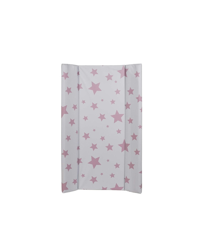 PLASTIMYR Valge Puidust Mähkimislaud Vanniga Pink Stars