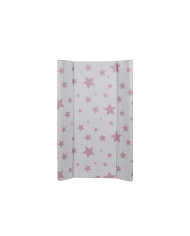 PLASTIMYR Valge Puidust Mähkimislaud Vanniga Pink Stars