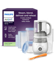 PHILIPS AVENT 4IN1 Auruti-püreestaja koos säilituskarbikomplektiga