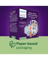 PHILIPS AVENT 4IN1 Auruti-püreestaja koos säilituskarbikomplektiga