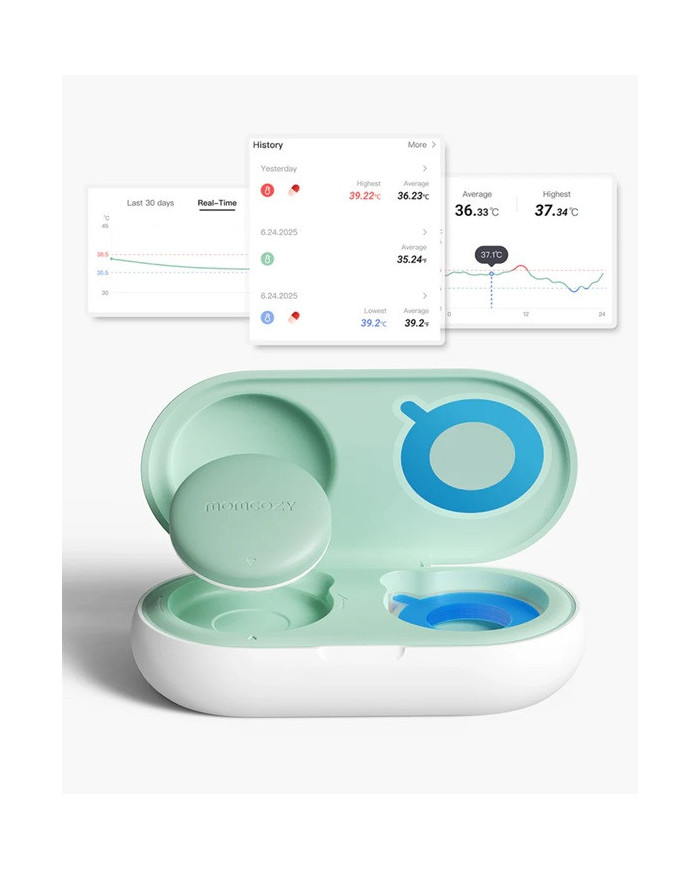 Momcozy nutikas beebitermomeeter – täpsus ja kontroll