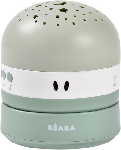 BEABA PIXIE öölamp – projektoriga taskulamp Sage Green