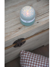 BEABA PIXIE öölamp – projektoriga taskulamp Sage Green