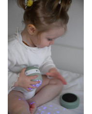 BEABA PIXIE öölamp – projektoriga taskulamp Sage Green