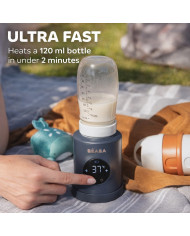 BEABA Milk Nomad laetav kaasaskantav lutipudelisoojendaja – Night Blue