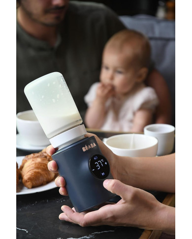 BEABA Milk Nomad laetav kaasaskantav lutipudelisoojendaja – Night Blue