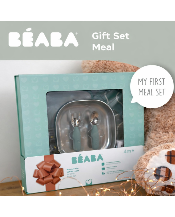 BEABA Imiku Esimene Toidukomplekt – Sage Green