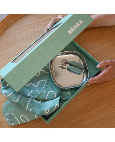 BEABA Imiku Esimene Toidukomplekt – Sage Green
