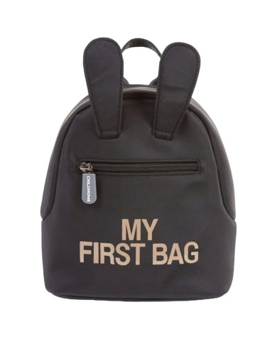 CHILDHOME laste seljakott My First Bag Black/Gold – teie väikese lapse esimene seljakott