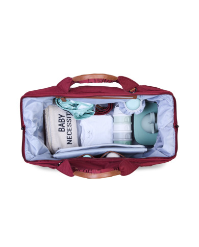 CHILDHOME suur emade kott – Mommy Bag Signature Urban Burgund