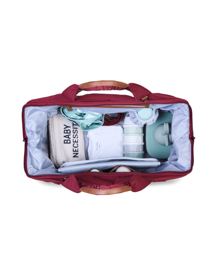 CHILDHOME suur emade kott – Mommy Bag Signature Urban Burgund