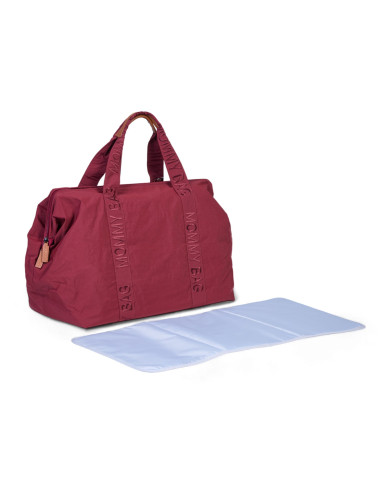 CHILDHOME suur emade kott – Mommy Bag Signature Urban Burgund